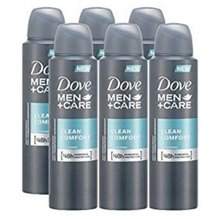 Dove DSCLCOMF6PK 150 ml Men Care Clean Comfort Sp ray Deod orant & Anti-Pe  rspirant, 5.07 oz - Pack of 6 