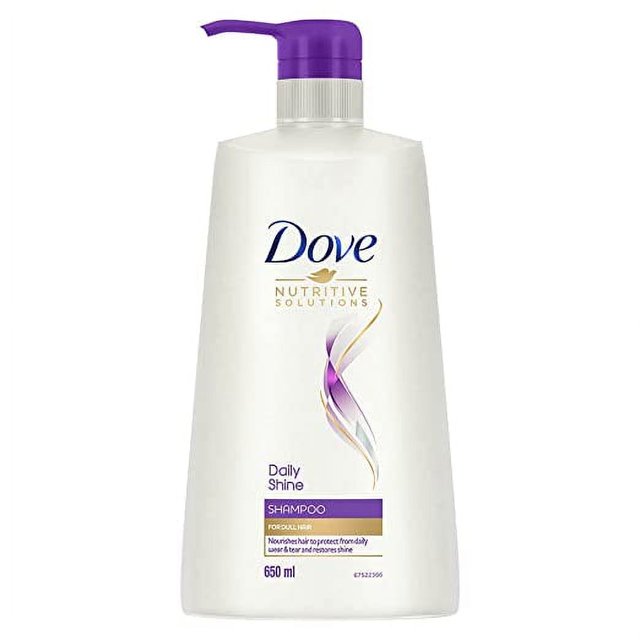 Dove Daily Shine Shampoo, 650 ml