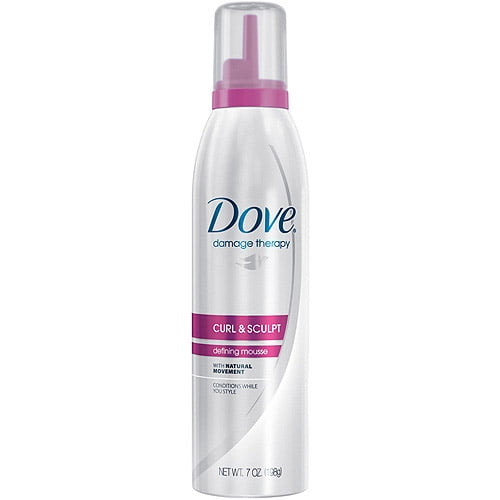 Dove Damage Therapy Curl and Sculpt Defining Mousse, 7 oz