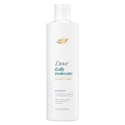 Dove Damage Therapy Shampoo for Dry Hair Daily Moisture with Bio-Protein Care Technology and Hyaluronic Serum, 12 Fl Oz