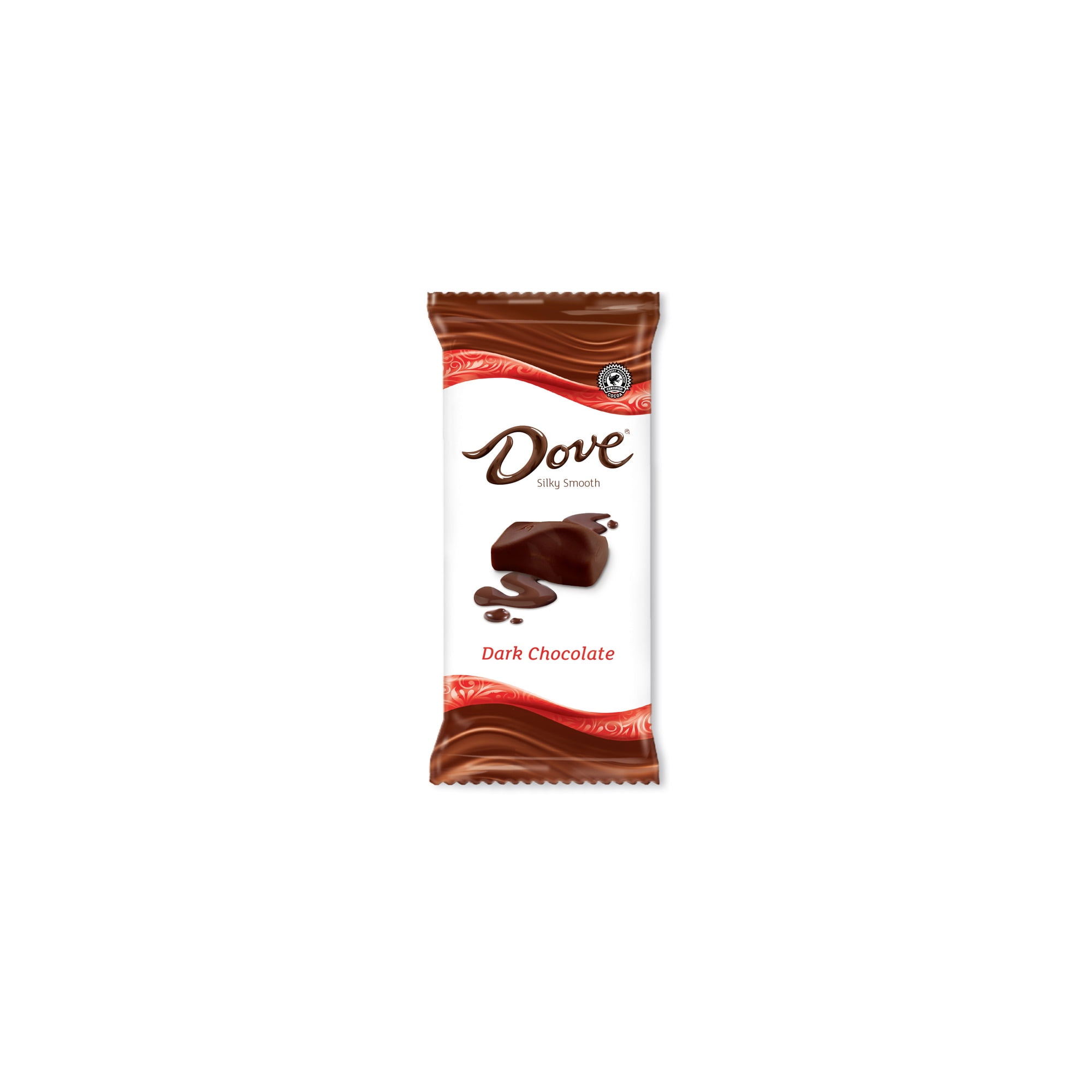 Dove Dark Chocolate Candy Bar 3.3 oz (Pack of 6)