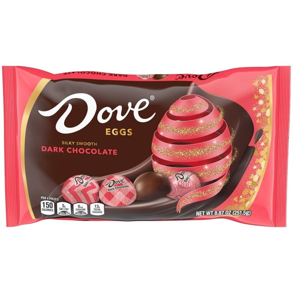 Dove Dark Chocolate Easter Candy Eggs - 8.87oz - Pack of 2