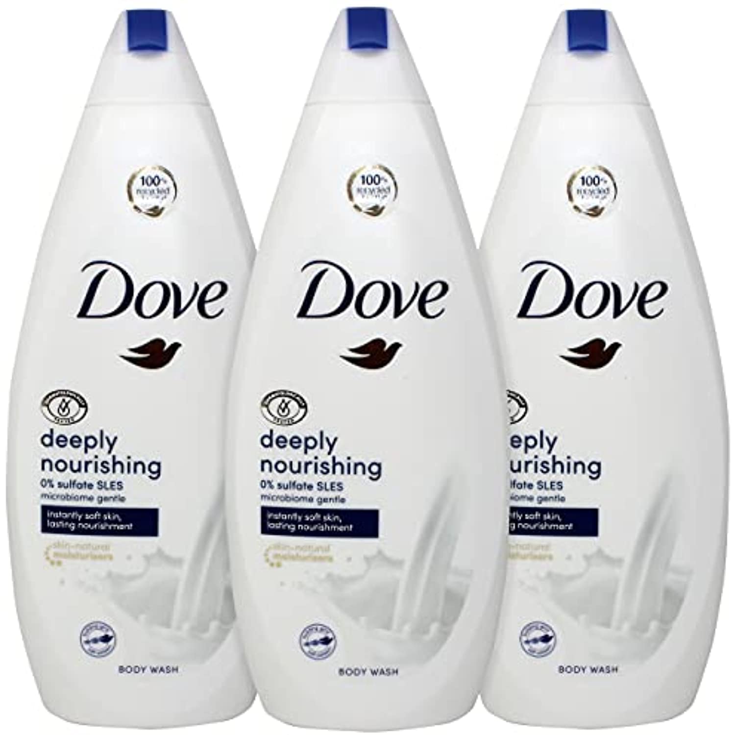 Dove Deep Moisture Deeply Nourishing Body Wash with Nutrium Moisture 25 ...