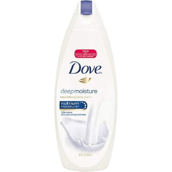 Dove Deep Moisture Nourishing Body Wash 24 oz (Pack of 3)