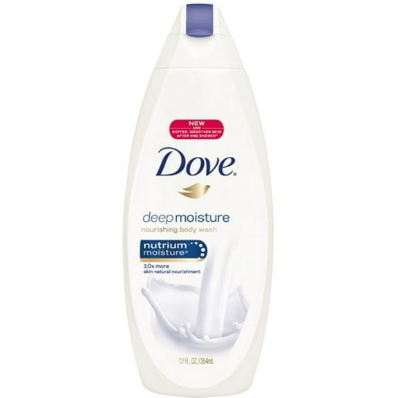 Dove Deep Moisture Nourishing Body Wash, Sulfate-Free, 12 oz