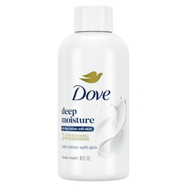 Dove Deep Moisture Nourishing Gentle Body Wash, 3 fl oz