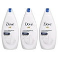 thumbnail image 1 of dove deeply nourishing body wash, 16.9 fluid ounce / 500 ml (pack of 3) international version, 1 of 5