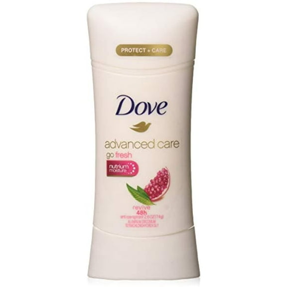 Dove Deodorant 2.6 Ounce Adv Care Anti-Perspirant Revive (76Ml) (2 Pack)