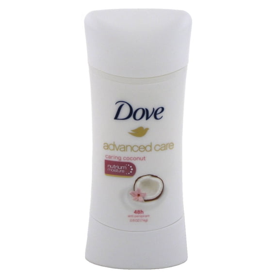 Dove Deodorant 2.6oz Adv Care Anti-Perspirant Coconut (Pack of 3)
