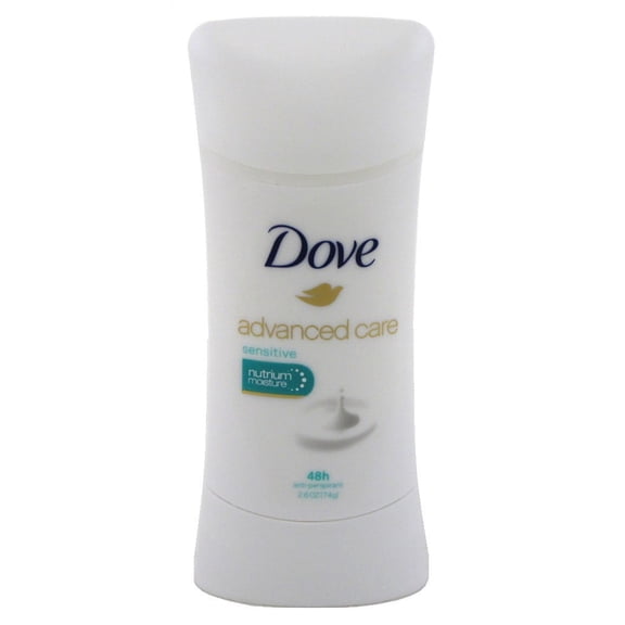 Dove Deodorant 2.6oz Adv Care Anti-Perspirant Sensitive (Pack of 2)