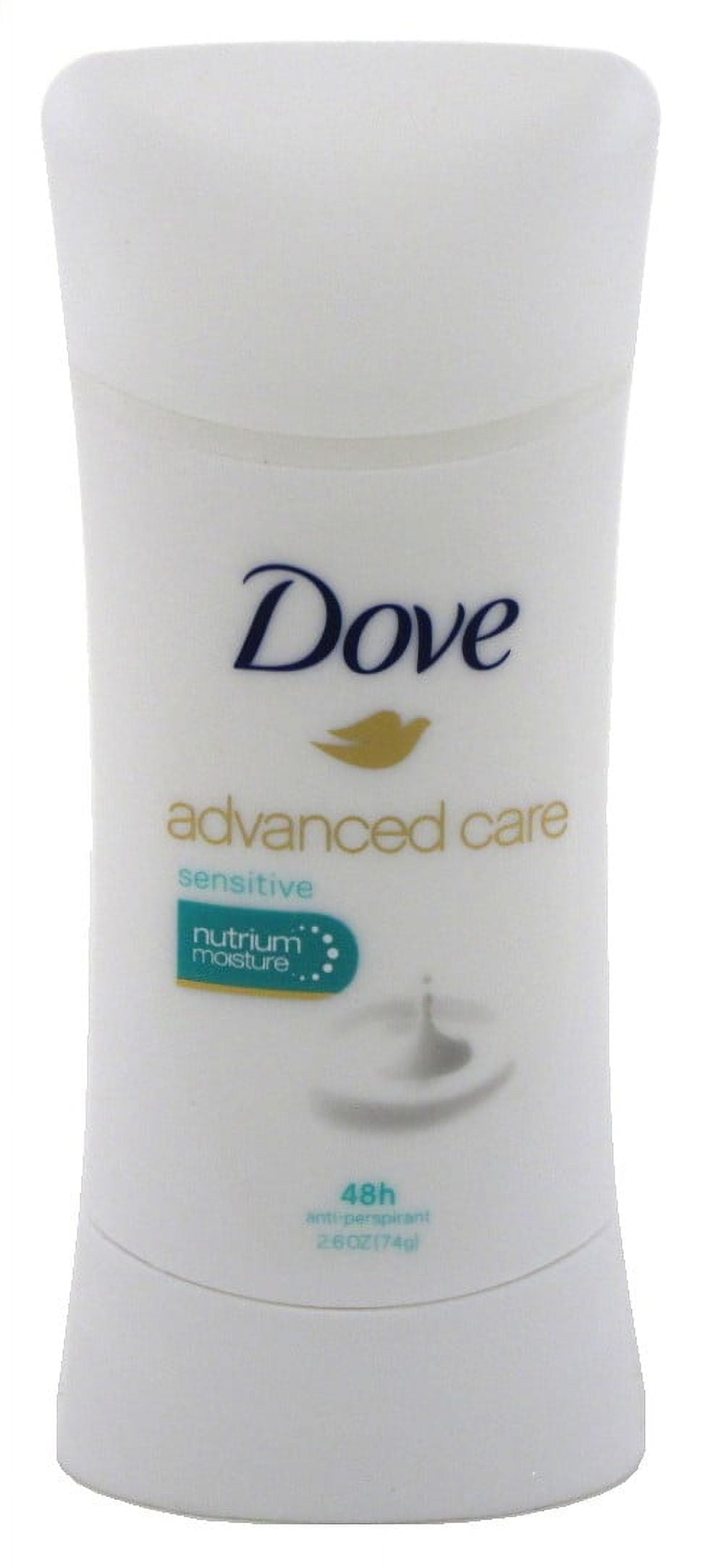 Dove Deodorant 2.6oz Adv Care Anti-Perspirant Sensitive (Pack of 3)