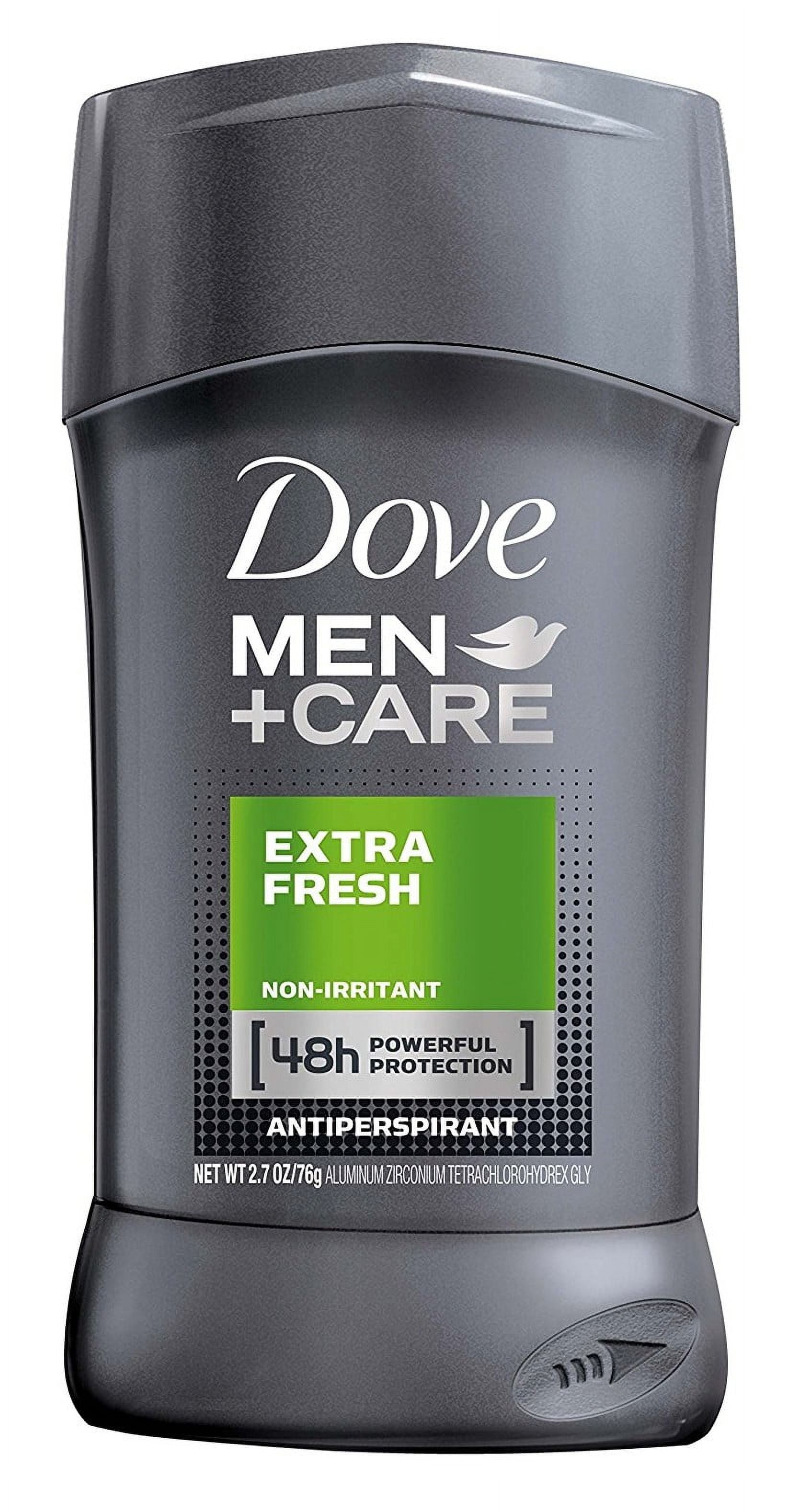 Dove Deodorant 2.7oz Mens Extra Fresh (Pack of 2)