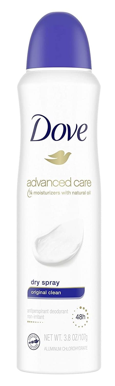 Dove Deodorant 3.8oz Dry Spray Original Clean (Pack of 3)