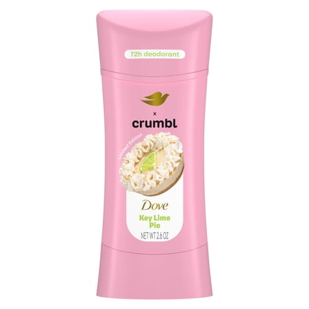Dove & Crumbl Limited Ediiton Deodorant Crumbl Key Lime 2.6 oz