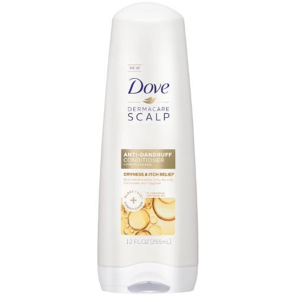 Dove DermaCare Scalp Dryness & Itch Relief Conditioner 12 oz (Pack of 32)