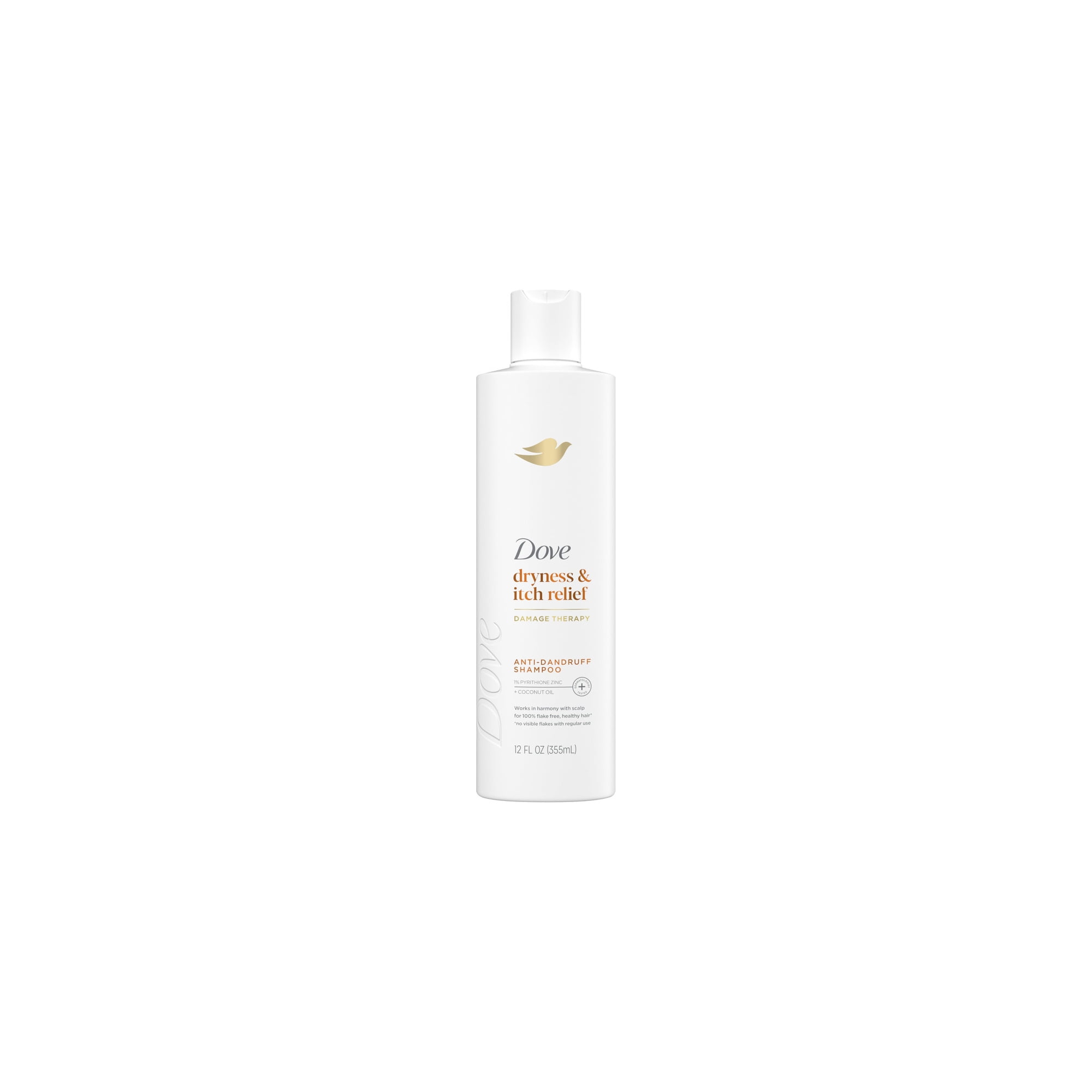 Dove Dermacare Scalp Shampoo Dryness & Itch Relief 12 oz (Pack of 2)