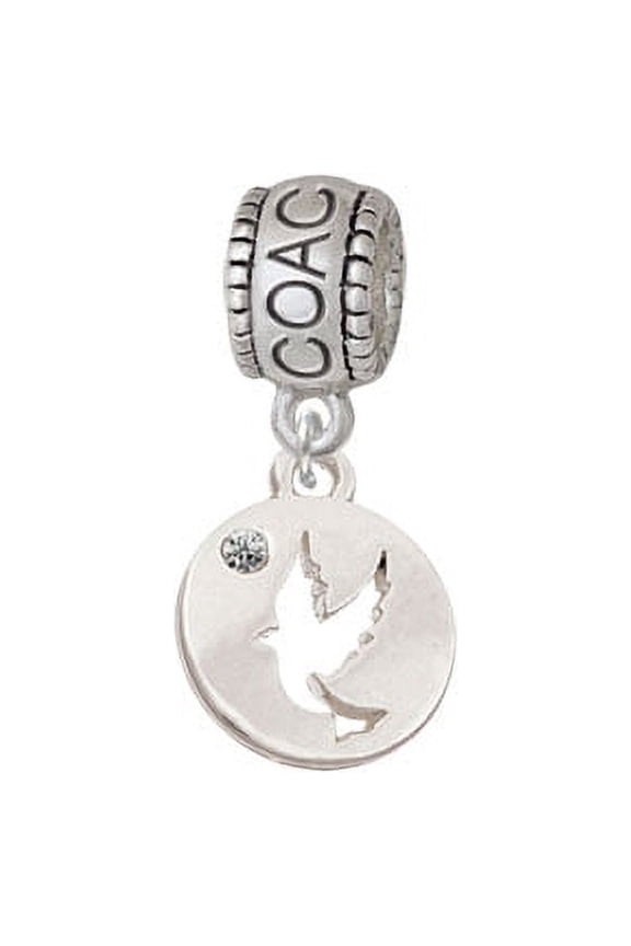 Dove Disc - Coach Charm Bead
