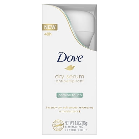 Dove Dry Serum Antiperspirant Deodorant Jasmine Touch 1.7oz