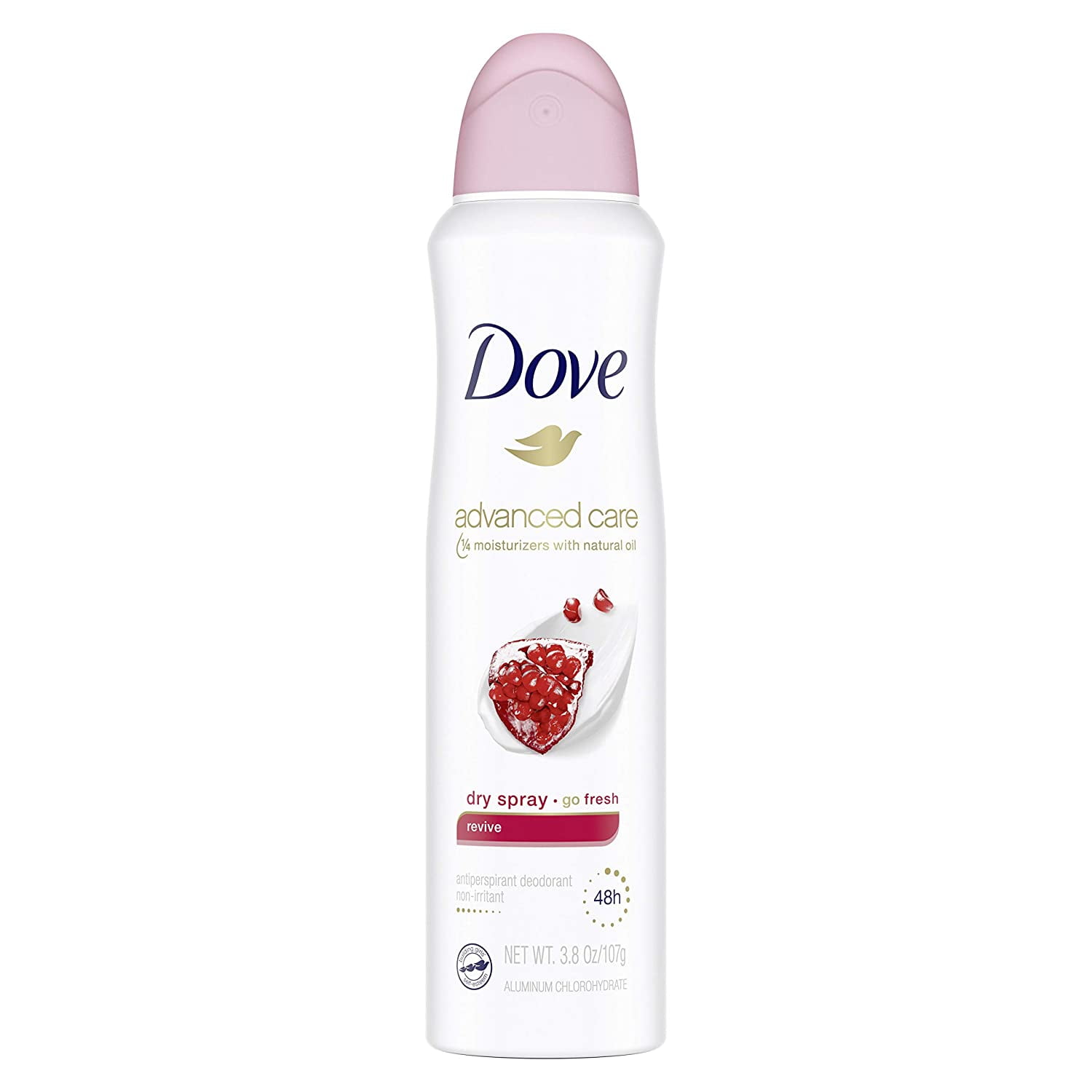 Dove Dry Spray Antiperspirant, Revive, 3.8 oz, 3 Pack