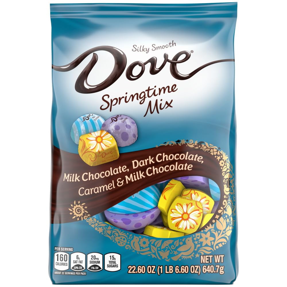 Dove Easter Assorted Chocolate Candy Springtime Mix, 22.6 Oz - Walmart.com