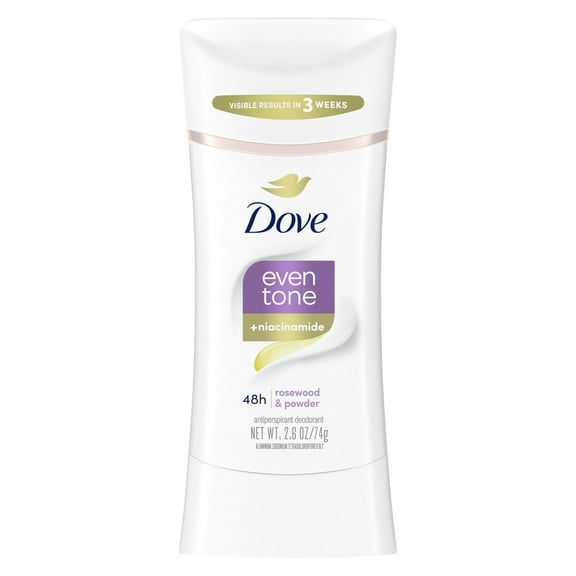Dove Even Tone Antiperspirant Restoring Powder Deodorant for Women For Uneven Skin Tone 2.6 oz