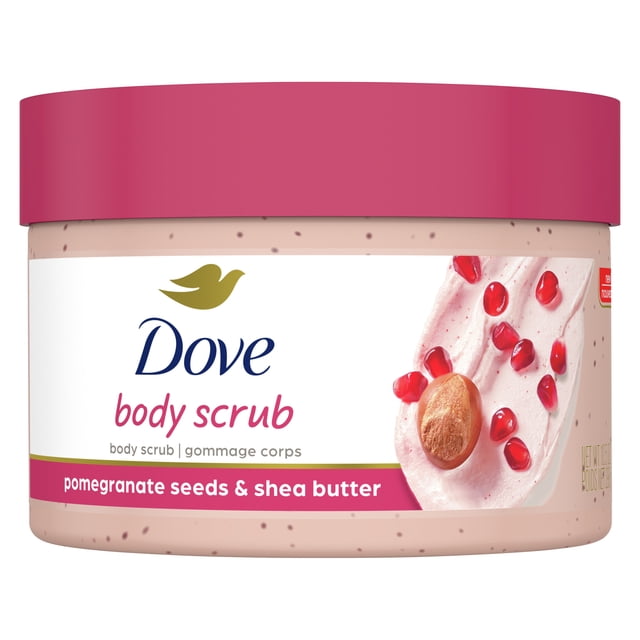 Dove Exfoliating Body Polish Pomegranate Seeds and Shea Butter Body