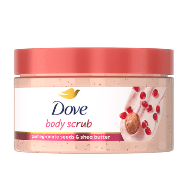 Dove Exfoliating Body Scrub Pomegranate & Shea Butter, 3.5 oz