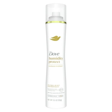 Dove Flexible Hold Styling Hairspray Protection Against Humidity Micro-Mist 24H Frizz Control, 5 oz