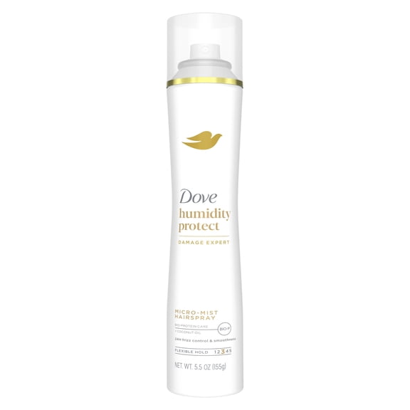 Dove Flexible Hold Styling Hairspray Protect Micro-Mist, 5.5 oz