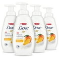 Dove Foaming Body Wash For All Skin Types Mango Butter For Glowing Skin