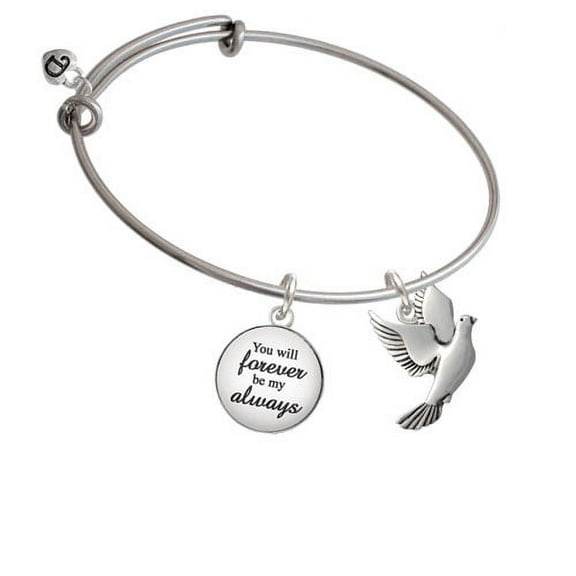 Dove Forever My Always Bangle Bracelet