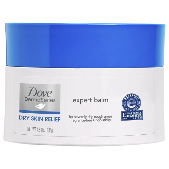 Dove Fragrance-Free Skin Balm for Very Dry, Cracked Skin 4.8 oz