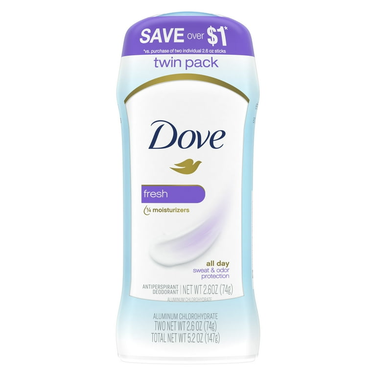 Dove Antiperspirant Deodorant Invisible Solid, Soft & Fresh, All