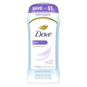 Dove Invisible Solid Antiperspirant Deodorant Stick For Women, Fresh, For All Day Underarm Sweat & Odor Protection ,2.6 oz, 2 Pack