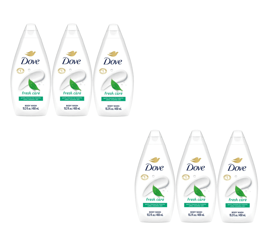 Dove Fresh Care Body Wash, 15.2 oz