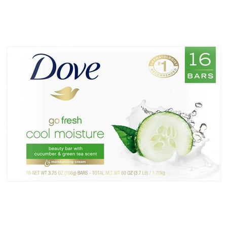 Dove Go Fresh Cool Moisture Beauty Bar (3.75 Oz., 16 Ct.)