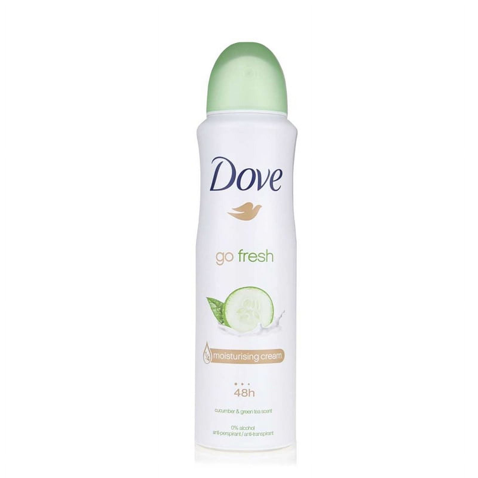 Dove Go Fresh Cucumber Antiperspirant & Green Tea Deodorant Spray, 150ml - image 1 of 3