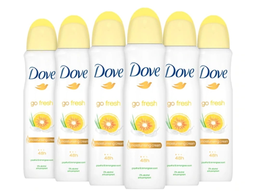 Dove Go Fresh Grapefruit & Lemongrass AntiPerspirant Deodorant 150 ml