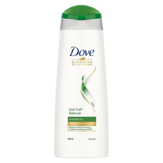 Dove Hair Fall Rescue Shampoo For Weak Hair, Prevent Hair Fall - 180 ml
