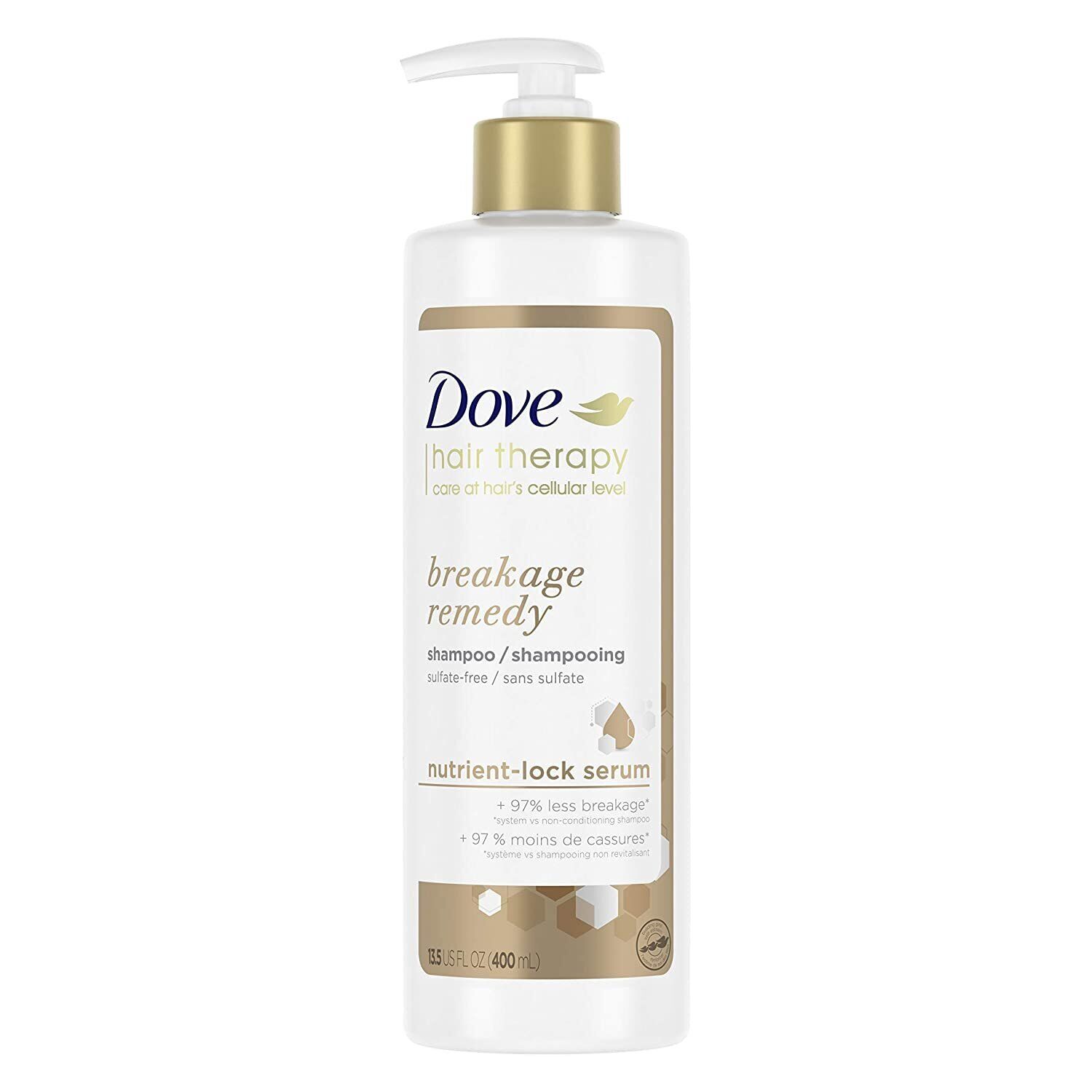 Dove Hair Therapy Breakage Repair Shampoo 380 ml, 1 Pc per Pack