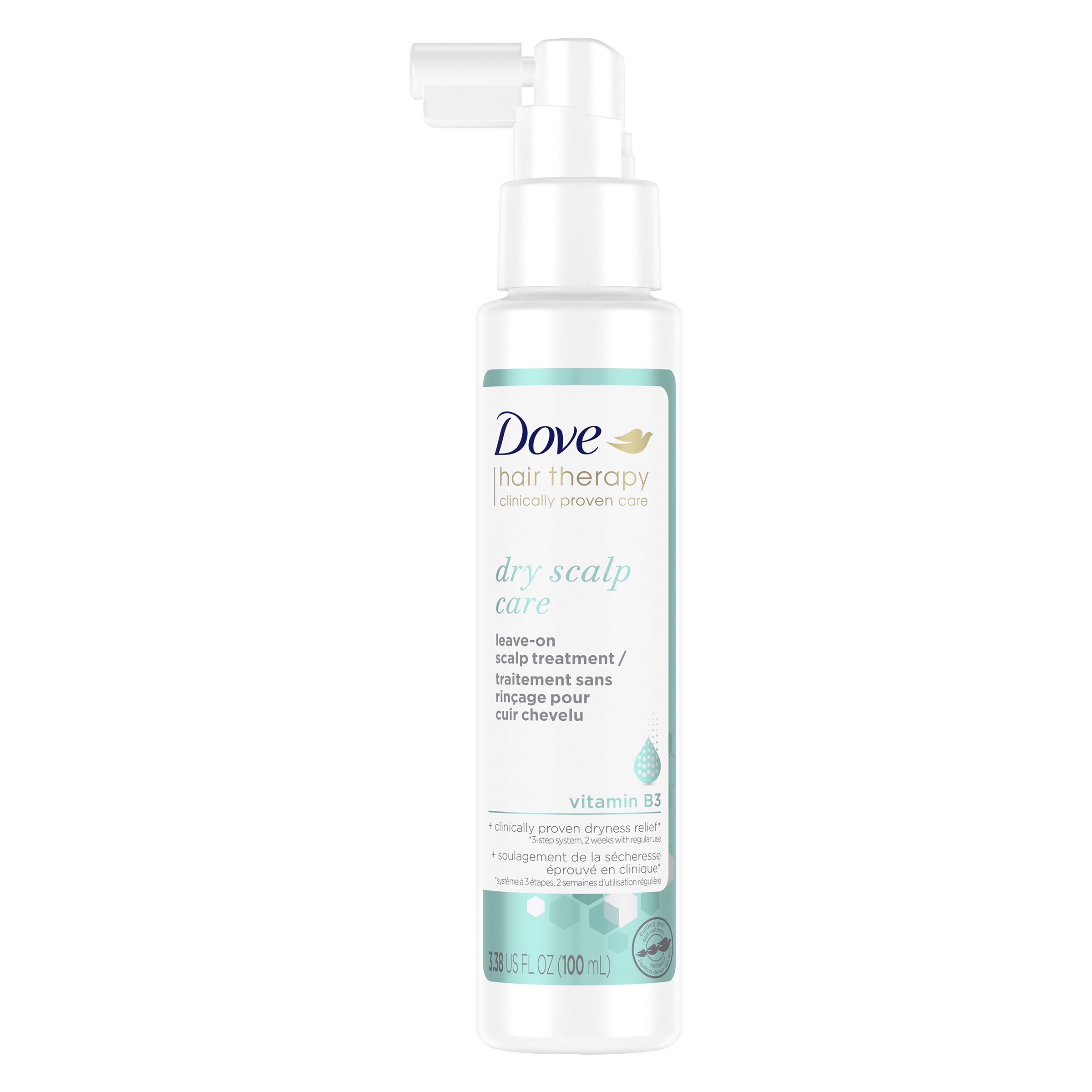 Dove Hair Therapy Moisturizing nourishing Leave-On Scalp Care Treatment, 3.38 fl oz - image 1 of 7
