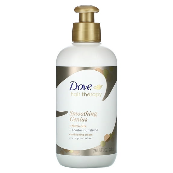 Dove Hair Therapy, Smoothing Genius Conditioning Cream, 7.5 fl oz (221 ml)