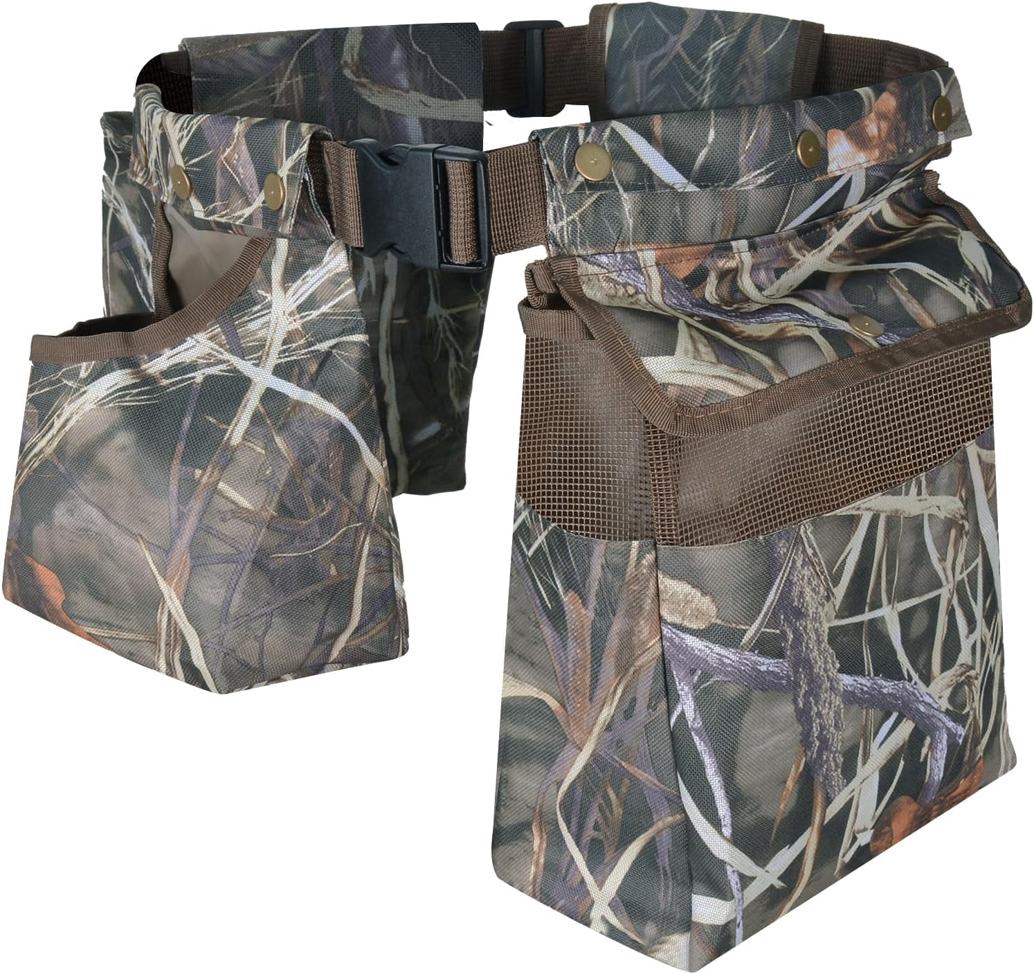 Game Bird Hunting Belt - Padded Back Support With Bird Bag, Shell Pouches & Water Bottles