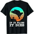 thumbnail image 1 of Dove Hunting Shirts for Men If It Flies It Dies Cloths Gear T-Shirt, 1 of 5