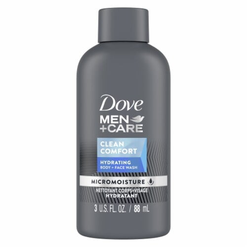 Dove Hydrating Clean Comfort, Travel Size 3 oz