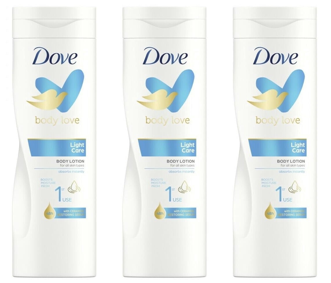 Dove Hydro Nourishment Body Lotion, Moisturizer for All Skin Type Ceramide 3 Pk