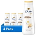 thumbnail image 1 of (4 pack) Dove Warm Vanilla + Sweet Cream Body Wash, 20 fl oz, 1 of 13