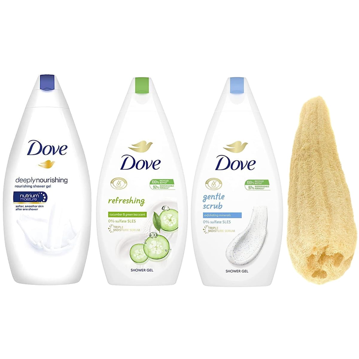 Dove Indulge In Luxurious Showers Body Wash 3 Pack - Mixed Within ...