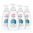 Dove Instant Foaming Body AIF4 Wash 4 Count for Soft, Smooth Skin Deep