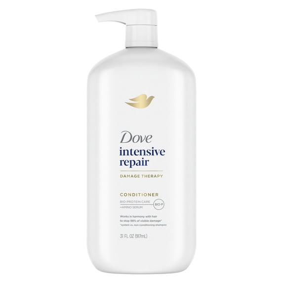 Dove Intensive Repair for Damaged Hair Daily Conditioner with Bio-Restore Complex, 31 oz